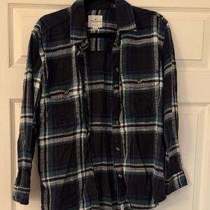 American Eagle Outfitters Oversized Plaid Shirt
